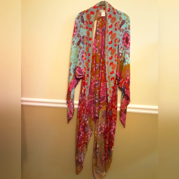Free People Tops - Free People One Size Boho Floral Kimono